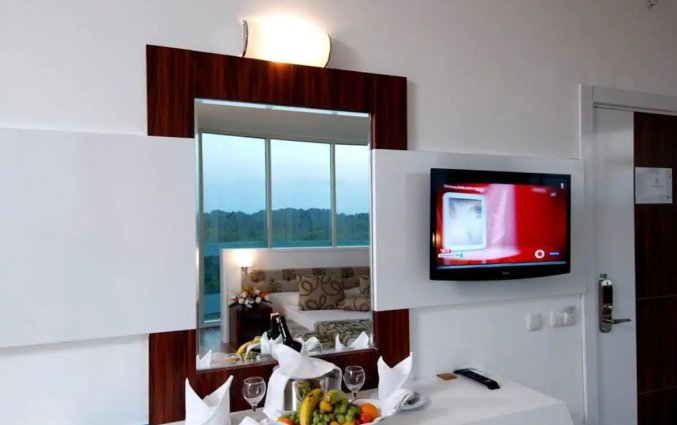 Tweepersoonskamer van Hotel Maya World in Side