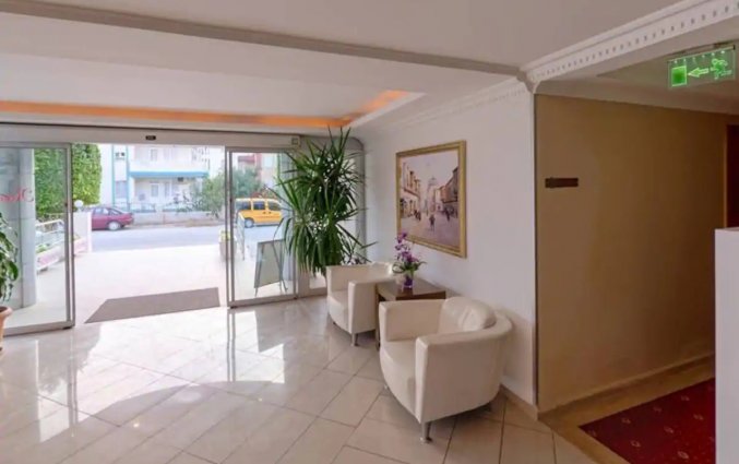 Lobby van Aparthotel Risus in Side