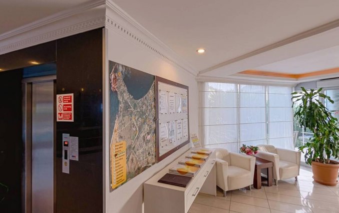 Lobby van Aparthotel Risus in Side