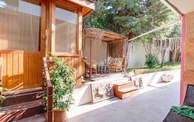 Tuin van Aparthotel Risus in Side