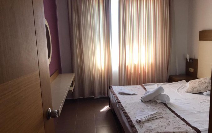 Tweepersoonskamer van Aparthotel Risus in Side