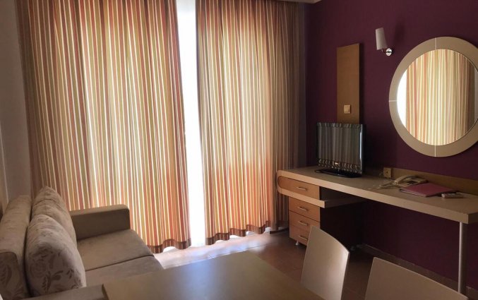 Tweepersoonskamer van Aparthotel Risus in Side