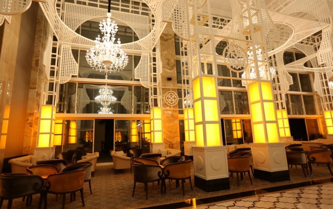 Lounge van hotel Side Crown Charm Palace in Side