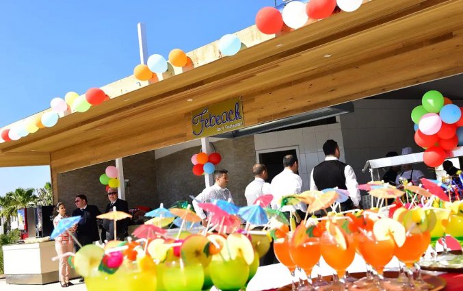 Bar van Hotel Febeach in Side