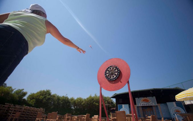 Biljart van Hotel Febeach in Side