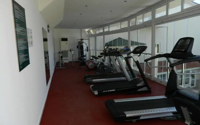 Fitnessruimte van Hotel Febeach in Side