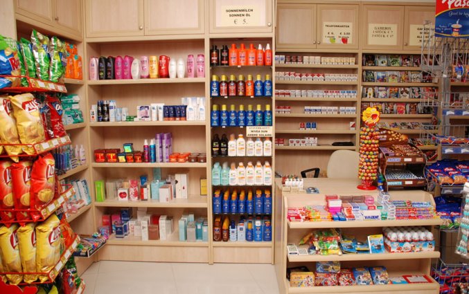 Supermarkt van Hotel Febeach in Side