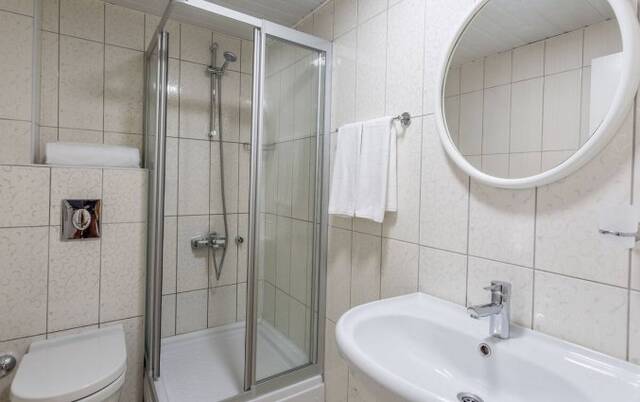 Badkamer van Appartementen Heaven Beach in Side