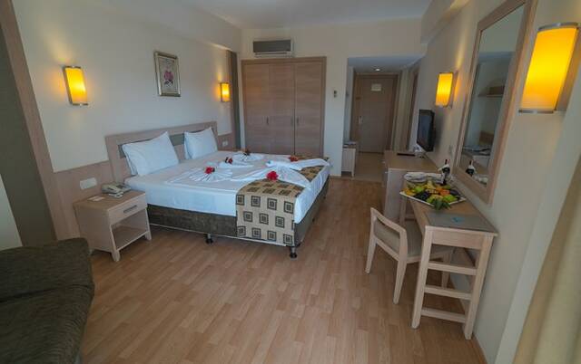 Slaapkamer van Hotel Side Breeze in Side