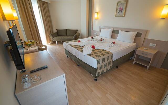 Slaapkamer van Hotel Side Breeze in Side