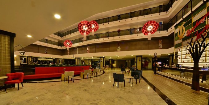 Lobby van Resort en Spa Seaden Valentine in Side