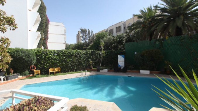 Buitenzwembad Hotel Aferni Agadir