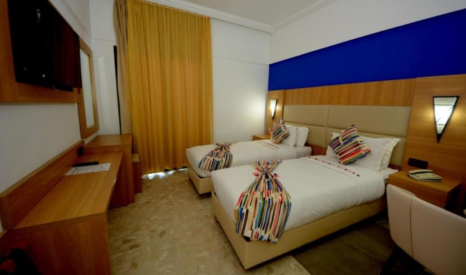 Kamer apparte bedden bij Oasis Hotel & Spa Agadir