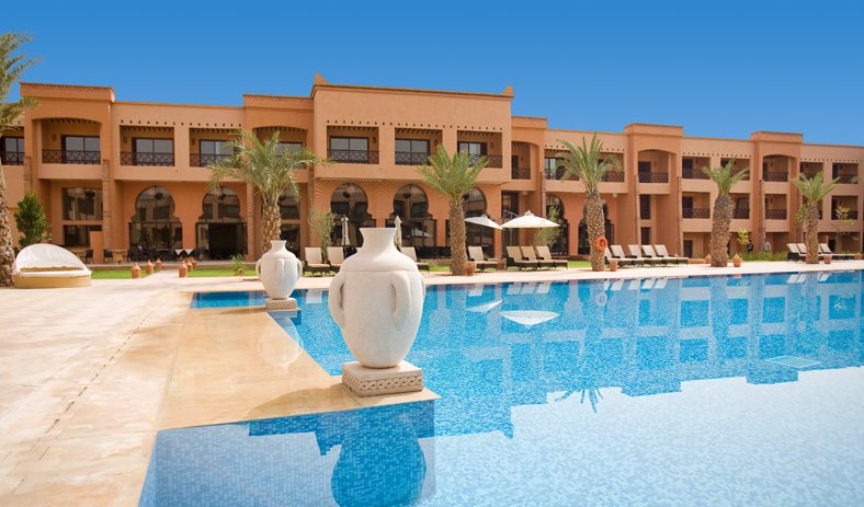 Buitenzwembad van Zalagh Kasbah Hotel & Spa in Marrakech