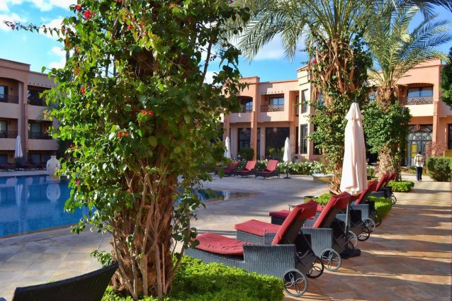 Zonneterras van Kasbah Hotel & Spa in Marrakech