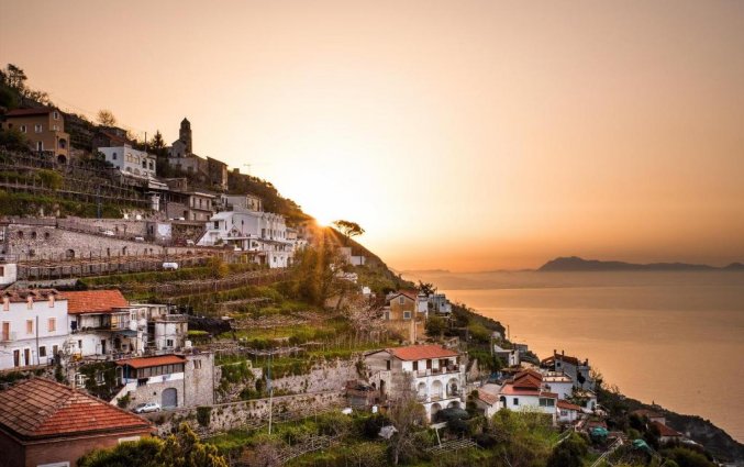 Uitzicht van Hotel Albergo Diffuso Bacco Furore in Amalfi