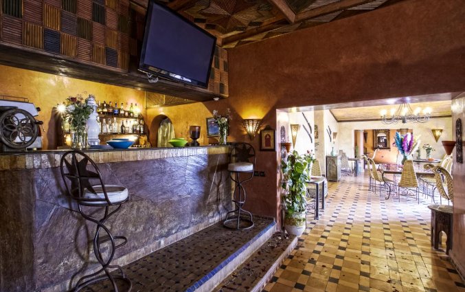 Bar van Hotel Kasbah Le Mirage in Marrakech