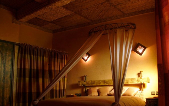 Tweepersoonskamer van Hotel KasbAh Le Mirage in Marrakech