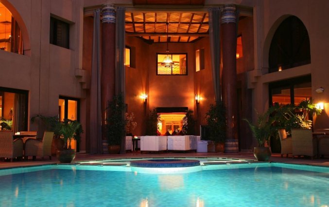 Buitenzwembad van Hotel & Spa Hivernage in Marrakech