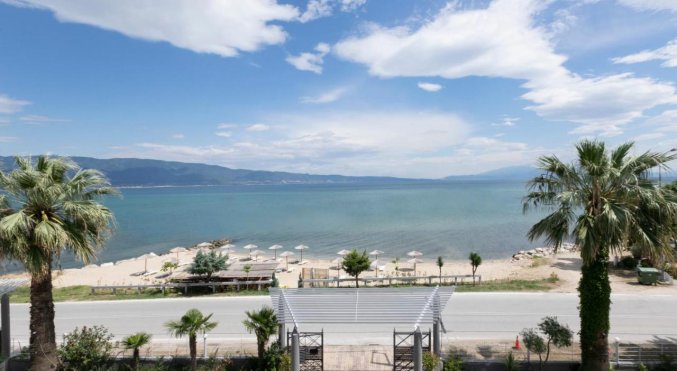 Uitzicht van Hotel Calma Beach Chalkidiki
