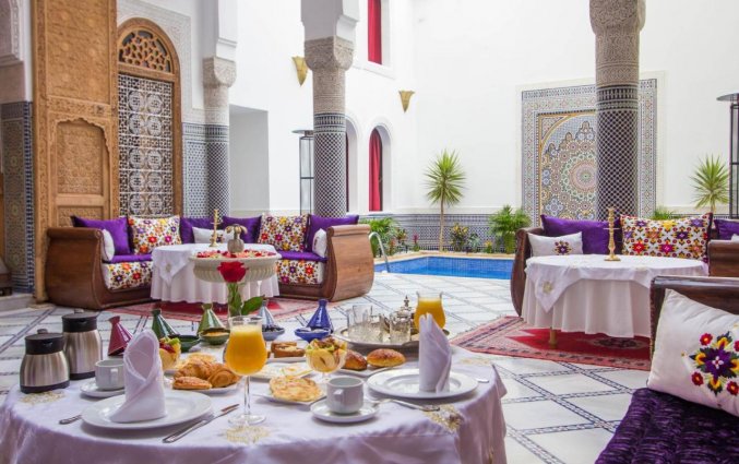 Lounge bij Riad Palais Marjana