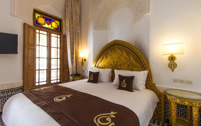 Slaapkamer bij Riad Palais Marjana