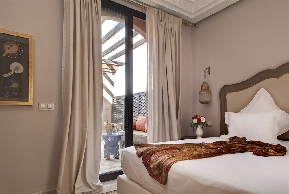 Slaapkamer in hotel Palais de l'O in Marrakech