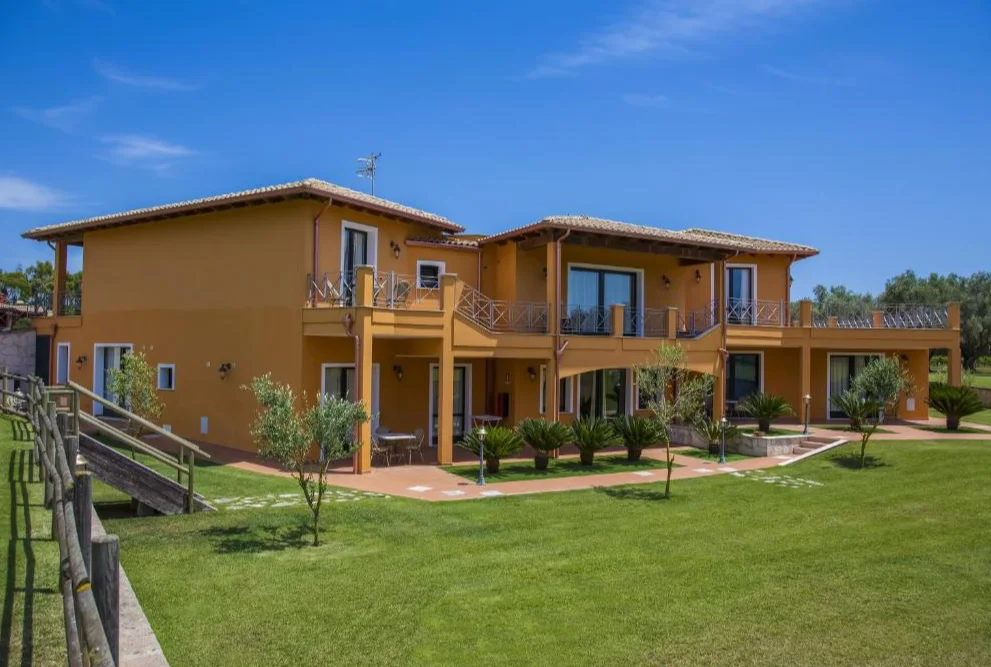 Villa Barbarina Nature Resort gebouw