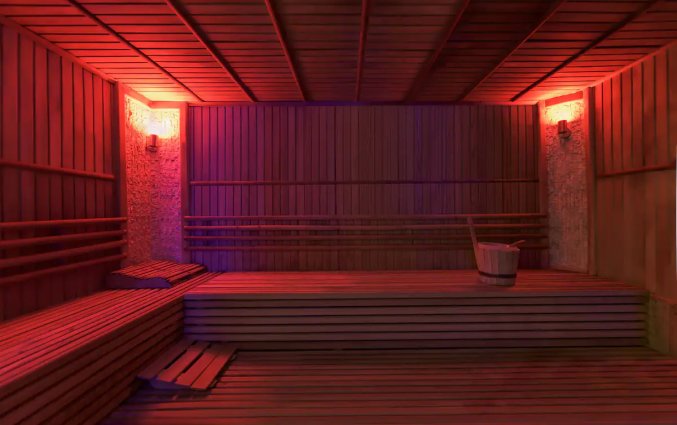 Sauna van Hotel & Resort Botanik in Side