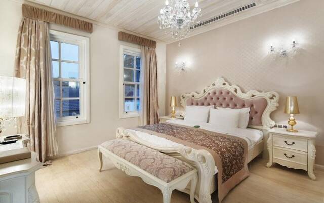 Slaapkamer van Hotel Elegance East in Antalya