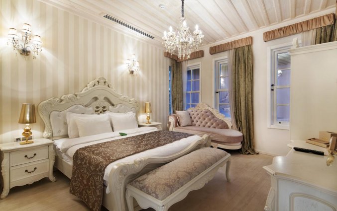 Slaapkamer van Hotel Elegance East in Antalya