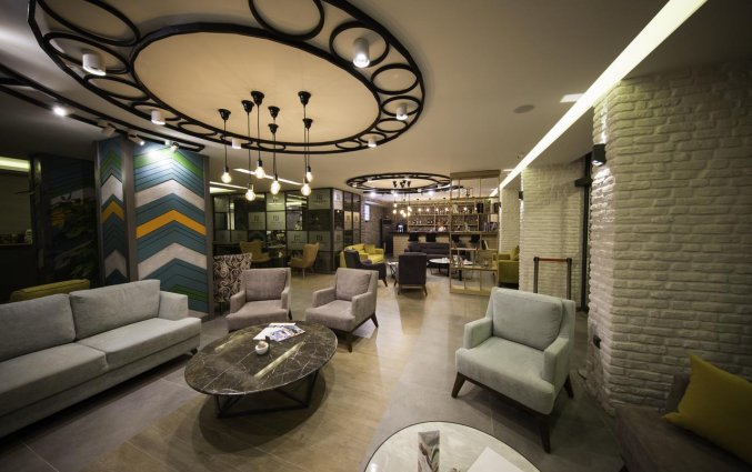 Lobby van Hotel & Spa Laren Family in Antalya