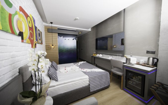 Slaapkamer van Hotel & Spa Laren Family in Antalya