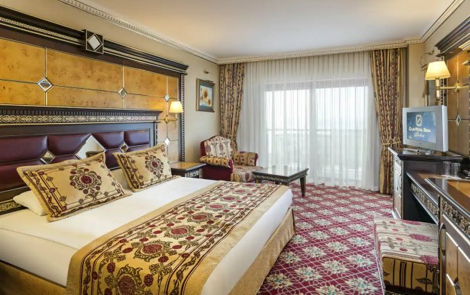 Slaapkamer van Hotel Club Sera in Antalya