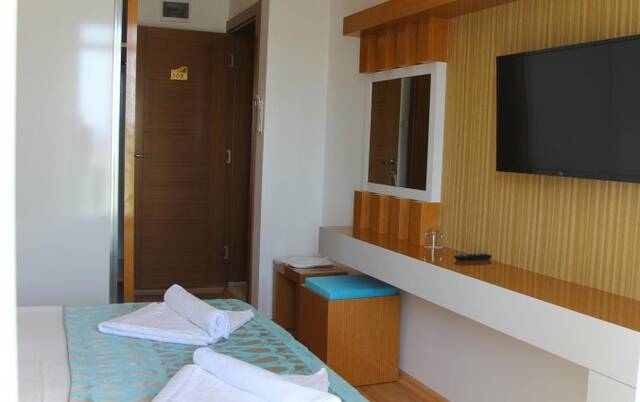 Slaapkamer van Hotel Esperanza Boutique in Antalya