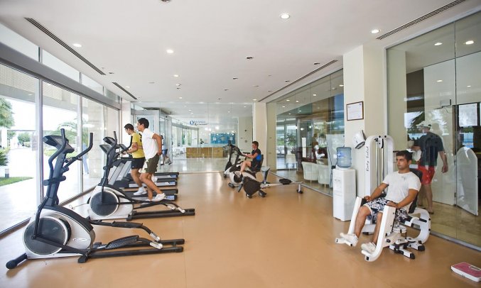Fitnessruimte van Hotel Amara Centro in Antalya