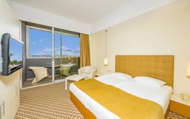 Tweepersoonskamer van Hotel Amara Centro in Antalya