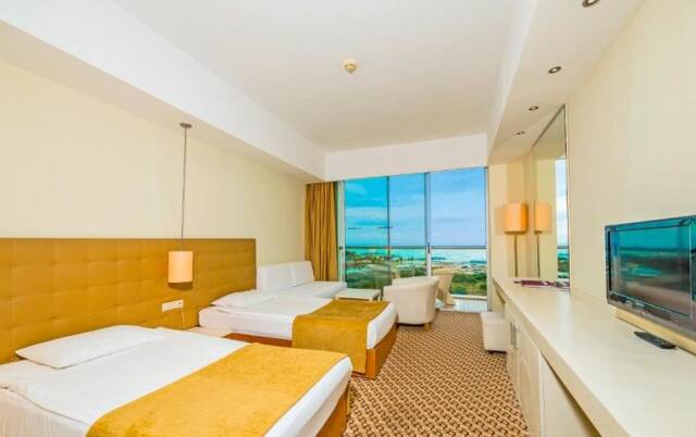 Tweepersoonskamer van Hotel Amara Centro in Antalya