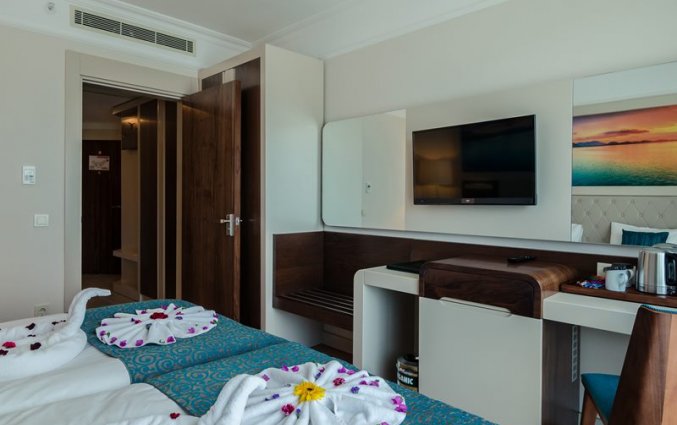 Slaapkamer van Resort The Lumos Deluxe & Spa in Alanya
