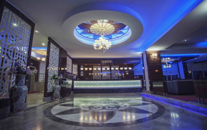 Lobby van Hotel Drita in Alanya