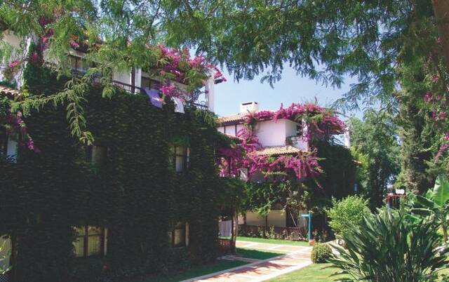 Tuin van Hotel Club Titan in Alanya