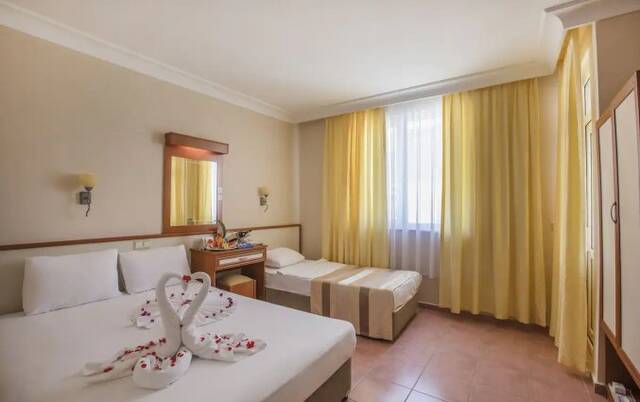 Tweepersoonskamer van Hotel Club Big Blue Suite in Alanya