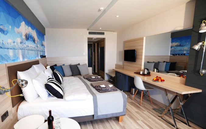 Slaapkamer van Hotel Sunprime C-Lounge in Alanya