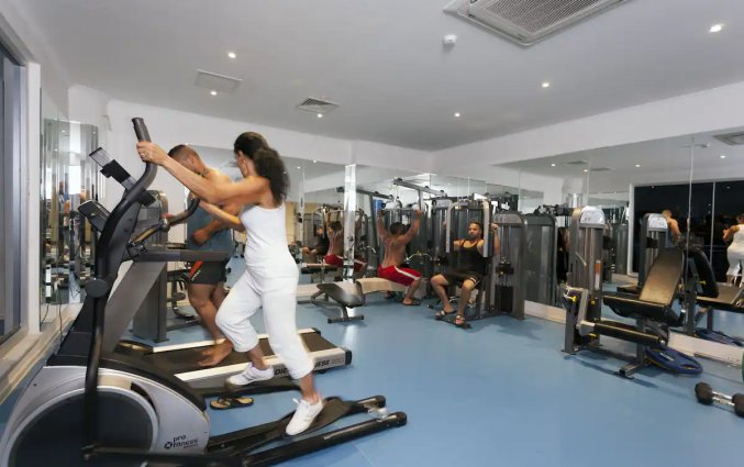 Fitnessruimte van Hotel Diamond Hill Resort in Alanya
