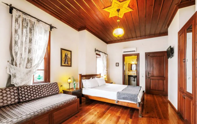 Slaapkamer van Hotel Villa Turka in Alanya