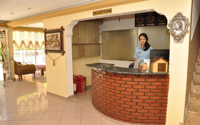 Receptie van Hotel Ozcan in Alanya