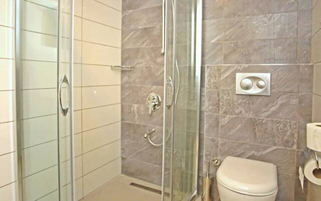 Badkamer van Aparthotel Vega Green in Alanya