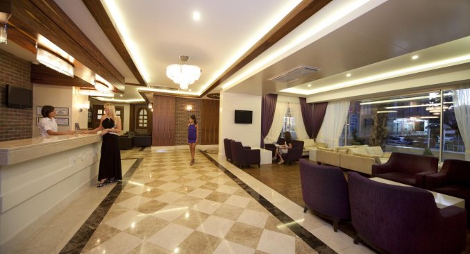 Lobby van Hotel Xperia Grand Bali in Alanya