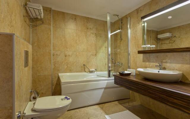 Badkamer van Hotel Sunny Hill Alya in Alanya