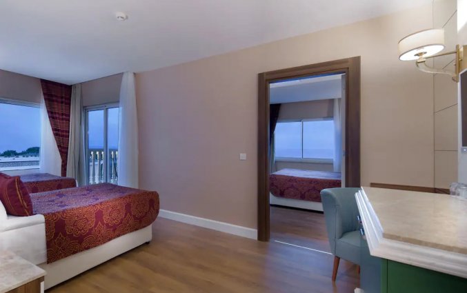 Slaapkamer van Hotel Litore Resort & Spa in Alanya
